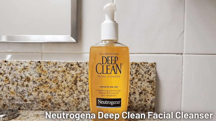 In Hand Review of Neutrogena Deep Clean Daily Facial Cleanser