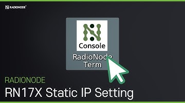 RN17X Static IP setting
