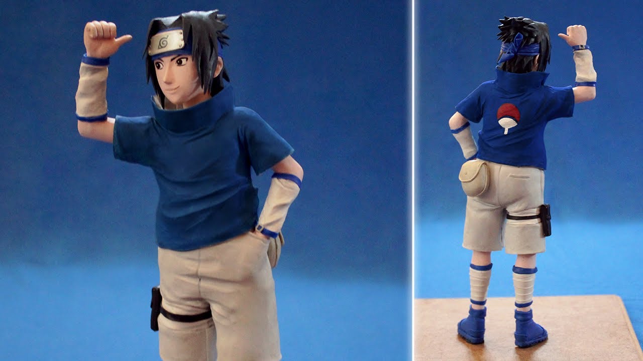 Escultura de Sasuke Uchiha (de 13 años de edad)