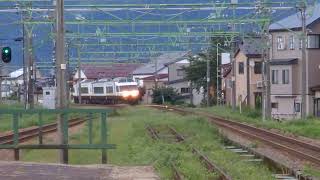 485系NODOKA回送　塩沢駅通過