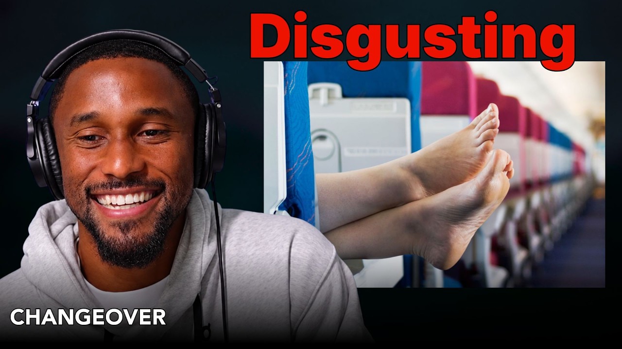 People Use Plane Bathrooms Without Shoes?!?!