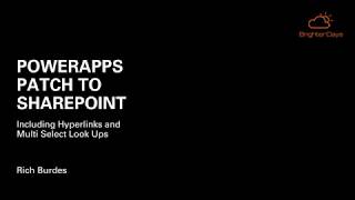 PowerApps Patching Guide For SharePoint List Items