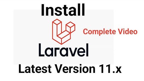 How to Install Laravel on Windows 10 | Install Laravel Software #laravel #laravel11