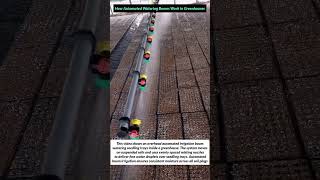 Automated Watering Booms Work in Green houses