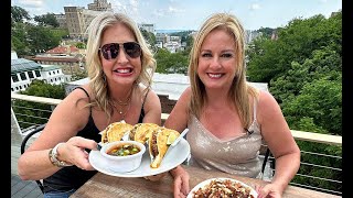 Heather Baker and Nichole Niemann visit The Rooftop Bar at The Waters