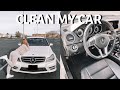 CLEAN MY CAR WITH ME 2021 + CAR TOUR