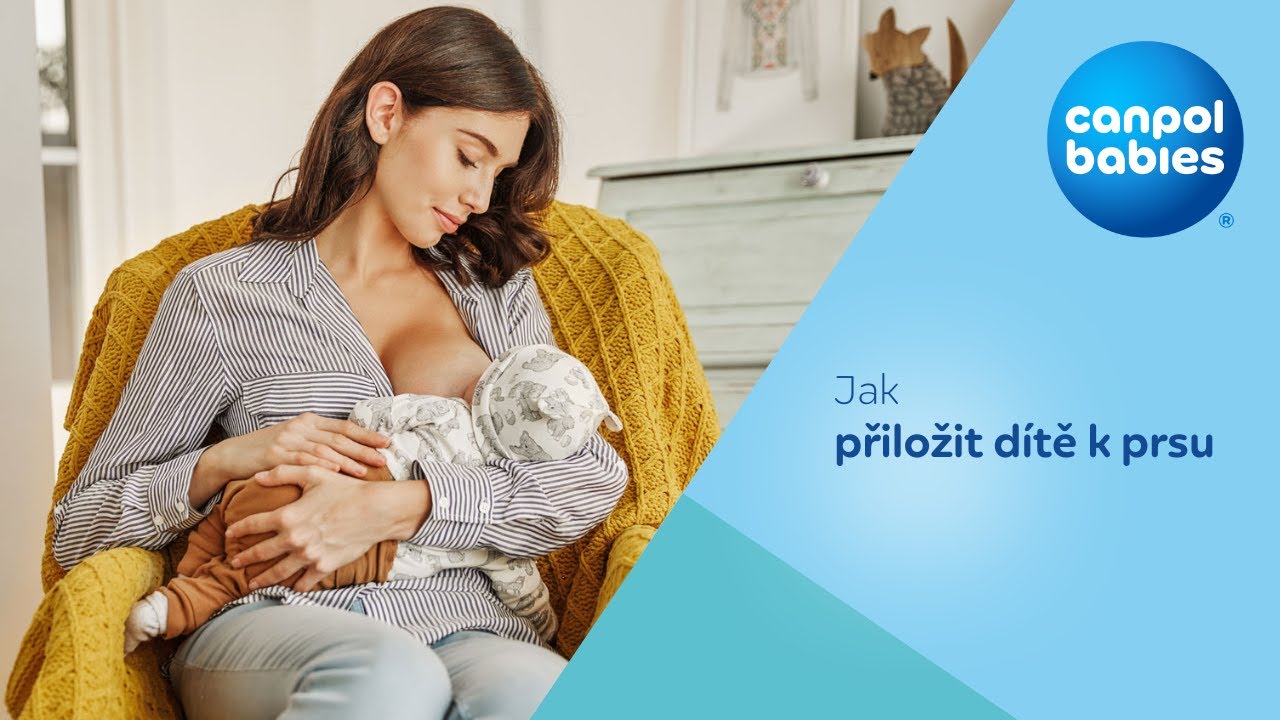 Kojení – Jak správně přiložit dítě k prsu ✅