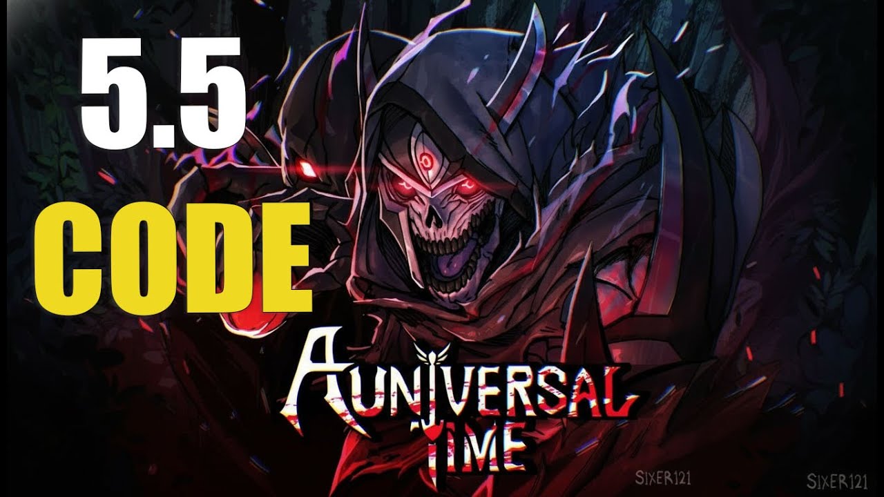 🗡️VERGIL] A UNIVERSAL TIME 5.5 CODES 🔴[ROBLOX]🔴| *NEW* ALL