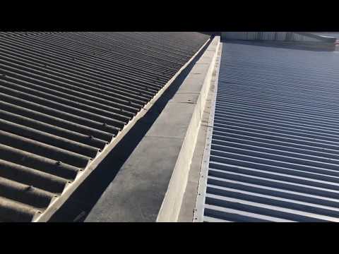 How to seal your parapet wall and gutter down pipes