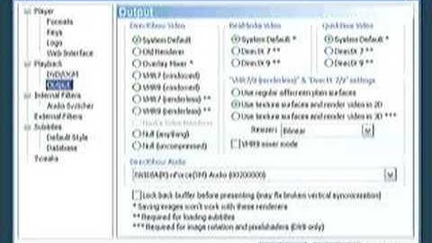 Play All Video Formats from MPC & Direct Show