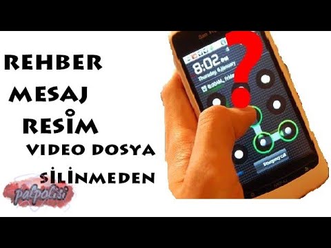 unutulan telefon şifresi nasıl açılır