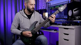 CORT KX507MS - 7 String Multiscale Guitar Demo