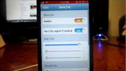 StatusTint - Change The Color Of Your Status Bar