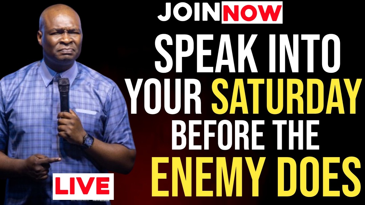 [Saturday 14th February,2026] SPEAK INTO YOUR SATURDAY BEFORE THE ENEMY DOES - Apostle Joshua Selman