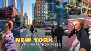 NYC MARATHON 1 WEEK OUT | Running in the Central Park