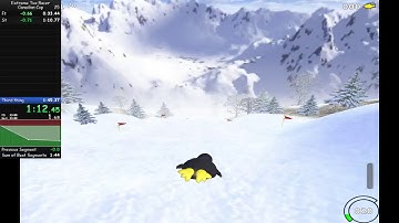 Extreme Tux Racer Canadian Cup in 1:45.86