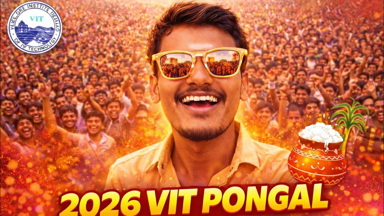 VIT Pongal Went Crazy 😂🔥 | Campus Life Vlog (2026)