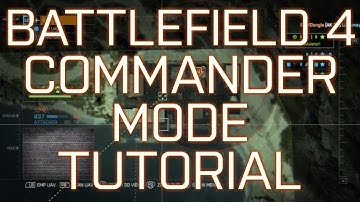 Battlefield 4: Commander Mode Tutorial (Beginner