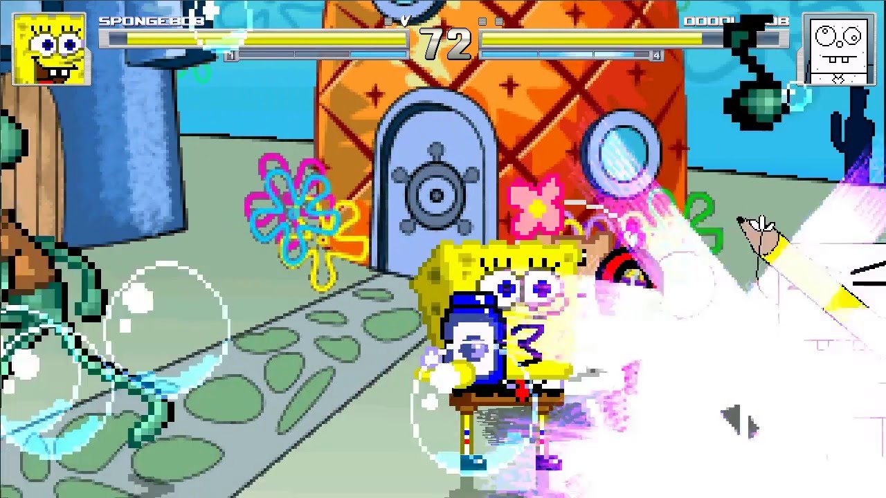 MUGEN: Spongebob vs Doodlebob