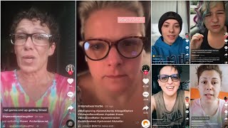 WHITE TIKTOKERS REACTION TO THE VICTORIA SECRET KAREN || TINA.A GIST.