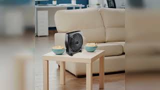 Review: EZ-CHILL 9 Electric Portable 2-Speed, Quiet Box Fan, Ideal for Home, Bedroom, Dorm, &...