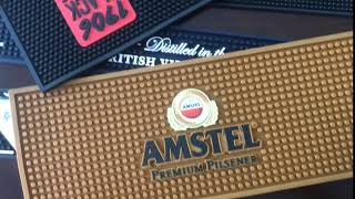 Square Pvc Bar Mat Bar Drip Spill Soft Pvc screenshot 5