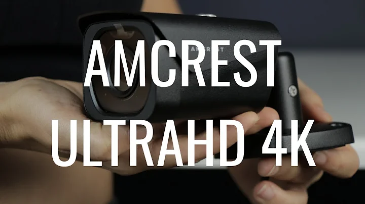 Amcrest UltraHD 4K PoE Outdoor Camera Review Using Amcrest Cloud (IP8M-2496EB)