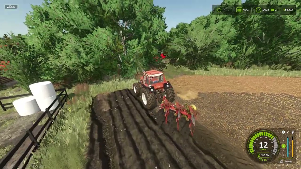 FIAT 180 \ 90  Turbo DT Pregatit pentru arat