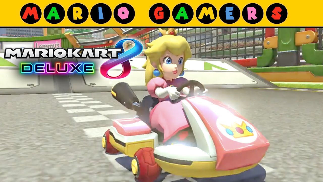 Mario Kart 8 Deluxe - Shine Thief - Peach Gameplay