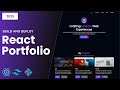 Build And Deploy A Personal Portfolio With React and TailwindCSS