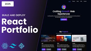 Build And Deploy A Personal Portfolio With React and TailwindCSS