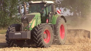 Fendt 939 Vario + Montefiori ground leveling - Cab view &amp; engine sound | Livellatura terreno