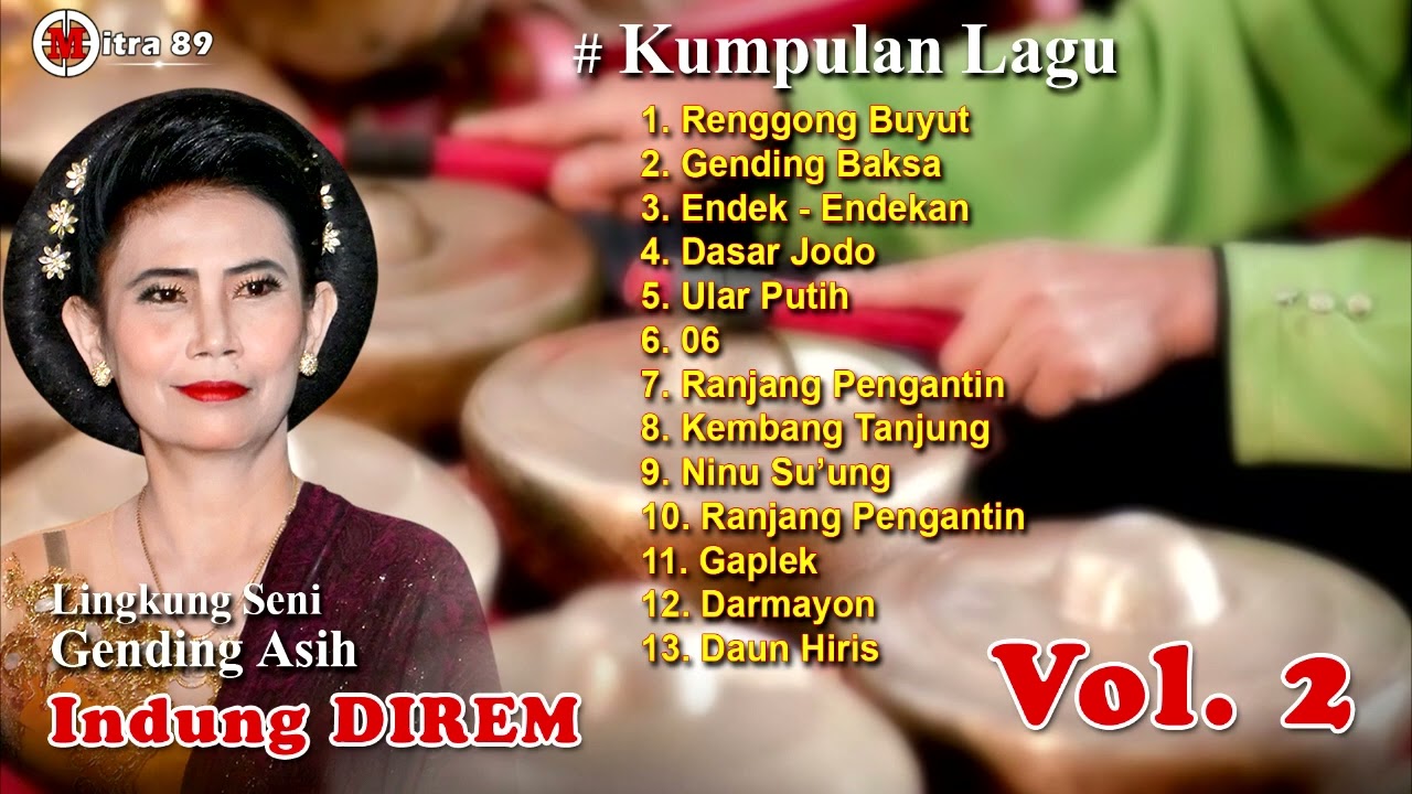 KUMPULAN LAGU LS  GENDING ASIH JURU KAWIH INDUNG DIREM VOL  2