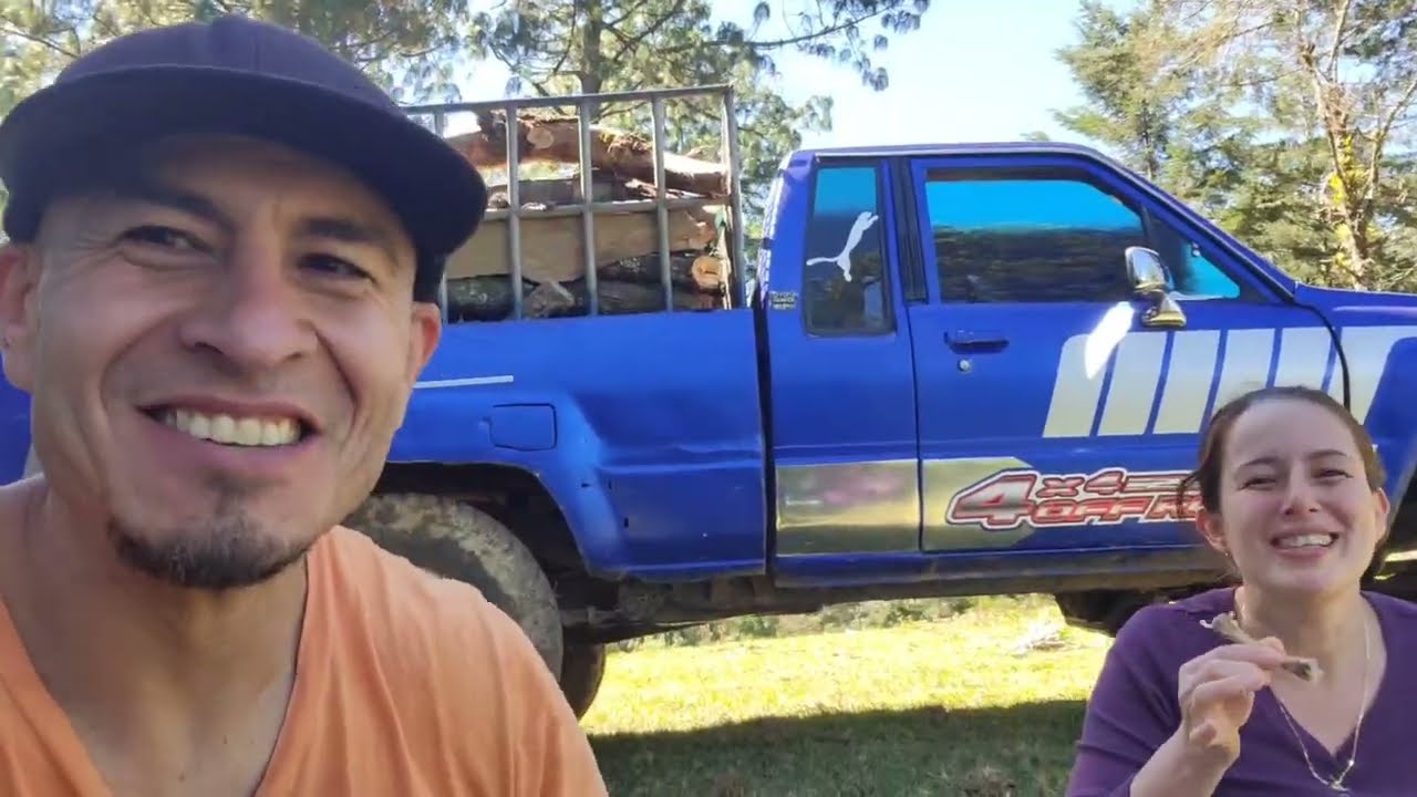 NOS FUIMOS A LA MONTAÑA A LLENAR EL MONSTRUO DE PURA LEÑA DE PINO