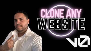 How to Clone a Website with Vercel V0 (AI Tutorial)