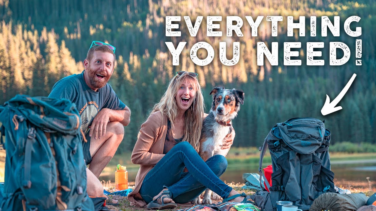 What to Pack for Two People on a Two Night Backpacking Trip (with a dog