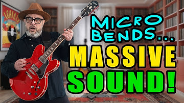THE Guitar (micro) BENDING Technique That Makes You Sound like a PRO!
