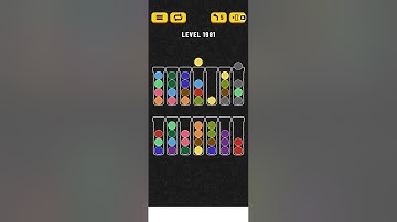 Ball sort level 1981