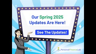 PersonalFinanceLab Spring 2025 New Features