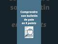 Comprendre son bulletin de salaire