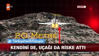 Türk Pilot Afrinde Destan Yazdı Savaş Uçağıyla Yere 20 Metre Yaklaşarak Mühimmat Deposunu Vurdu