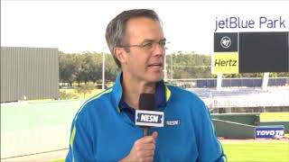 Rick Porcello sits down with Tom Caron at Red Sox spring training