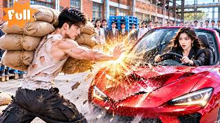 A superstrong courier stops a CEO's runaway car barehanded,becomes bodyguard and reclaims her empire