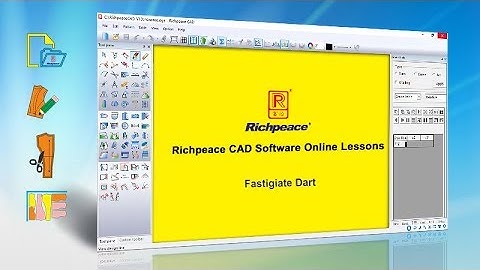 Richpeace CAD Software Online Lessons-Tip of the day-Fastigiate dart(V9)