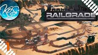 Railgrade 1 - TRAIN PRODUCTION - Train Transport Puzzle Game First Look, Let's Play