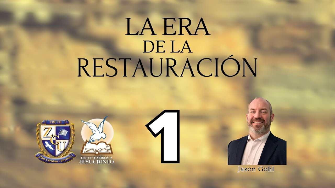 IBJ | LA ERA DE LA RESTAURACIÓN | Rev. Jason Gohl | (03/Nov/2025)