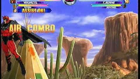 MvC2 Online (360): Brett (MSP) vs Thillygewth (Amingo/Tron/Sent) 28 .:6.2.10:.