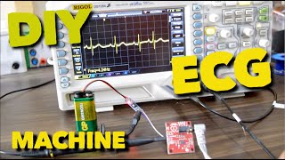 Check Your Heart Condition Under 10$ || DIY Homemade ECG Machine using AD8232 screenshot 3