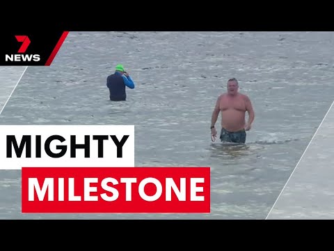 Melbourne swimmer’s obsession – 1000 days in a row | 7 News Australia