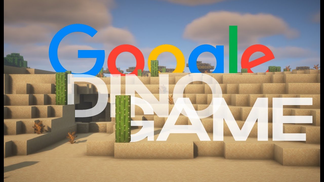 Creating The Google Dino Game in Minecraft